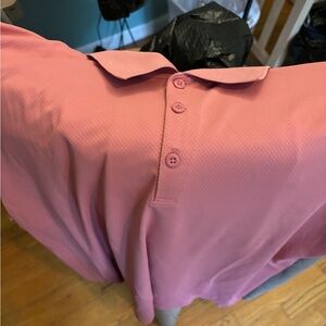 All in Motion salmon polo 2XL
